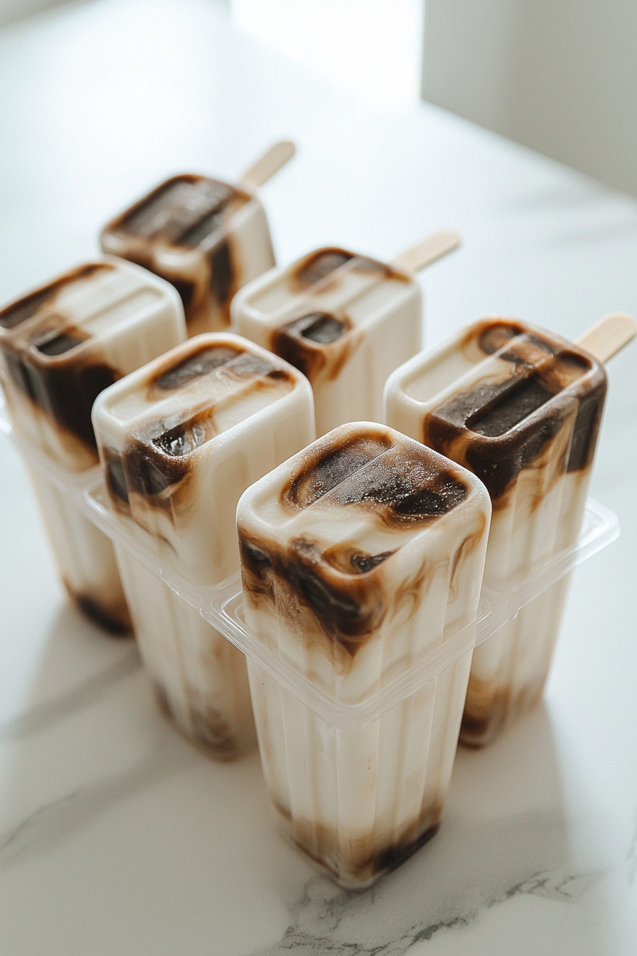 Butter Coffee Ice Pops