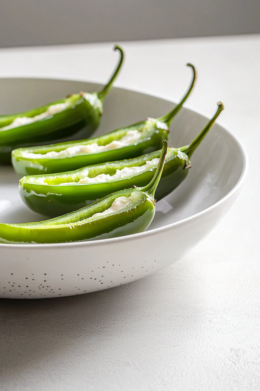Keto Cheesecake-Stuffed Jalapeños