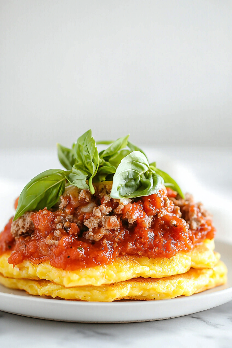 Keto Pancake Lasagna Ingredients