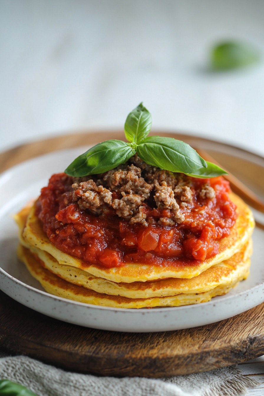Keto Pancake Lasagna