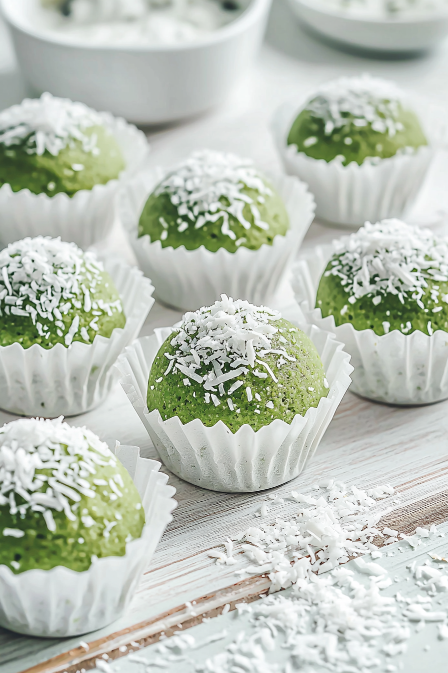 Ingredients for Matcha Coconut Fat Bombs