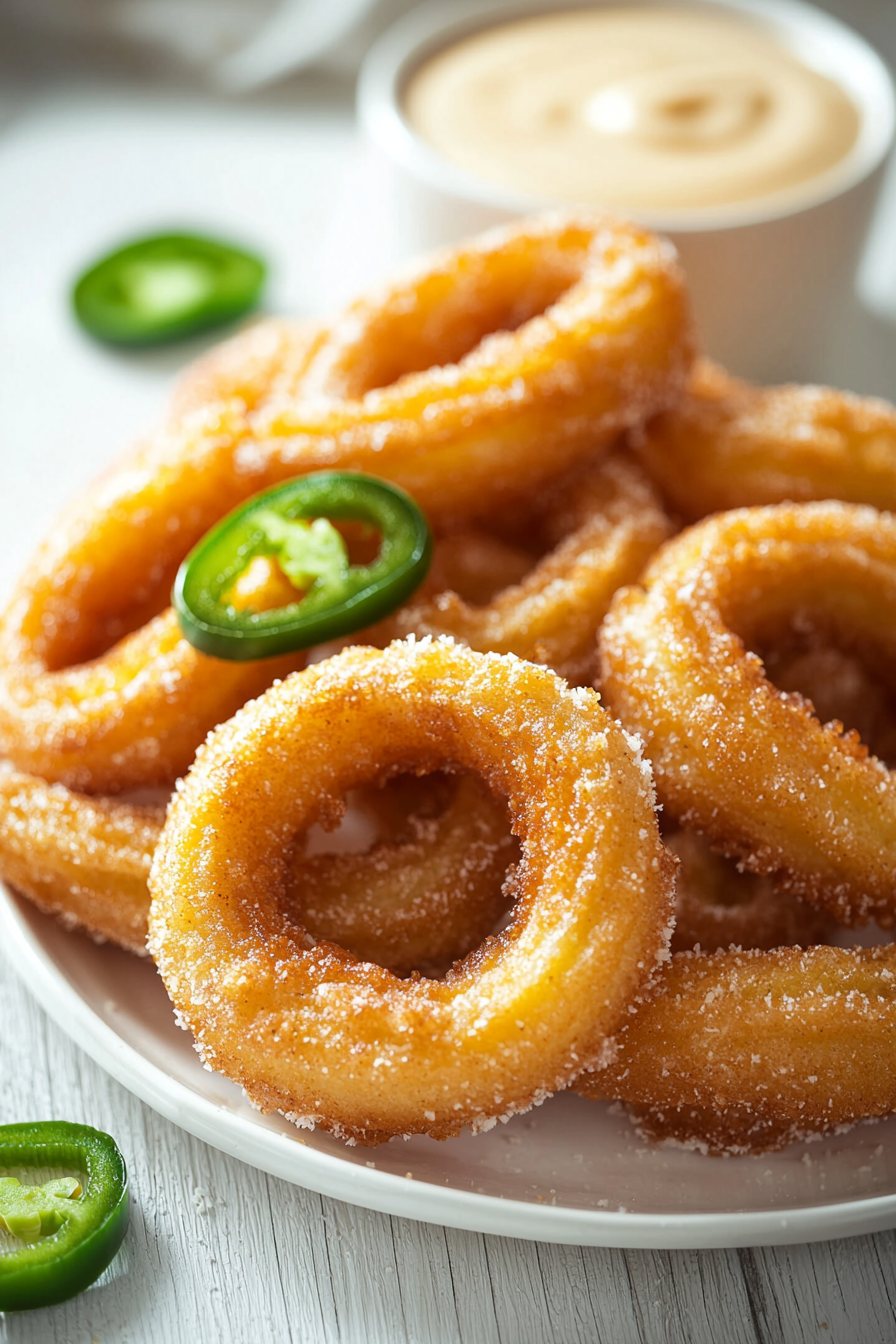 Parmesan and Jalapeño Churros
