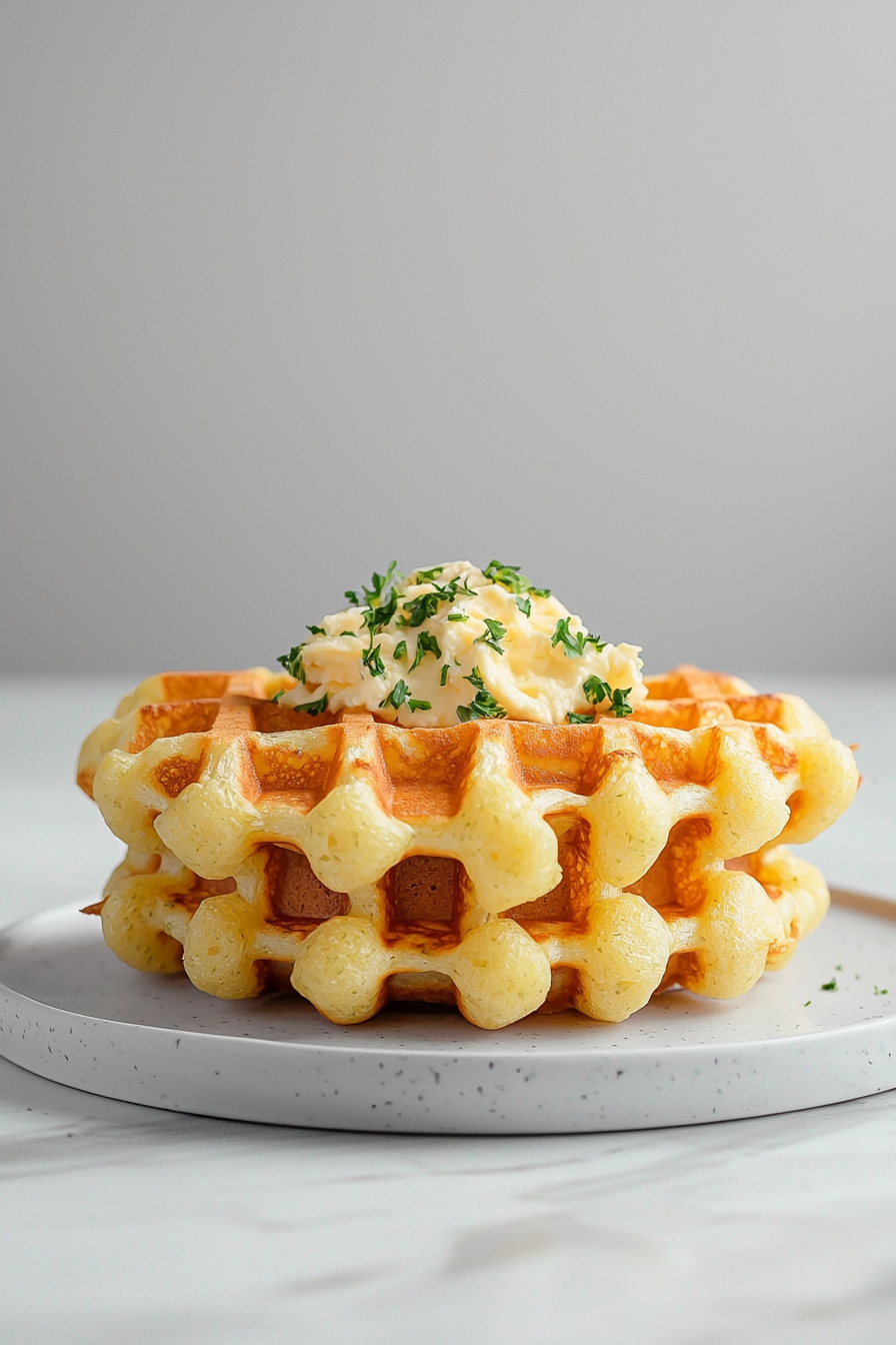 Savory Keto Waffles