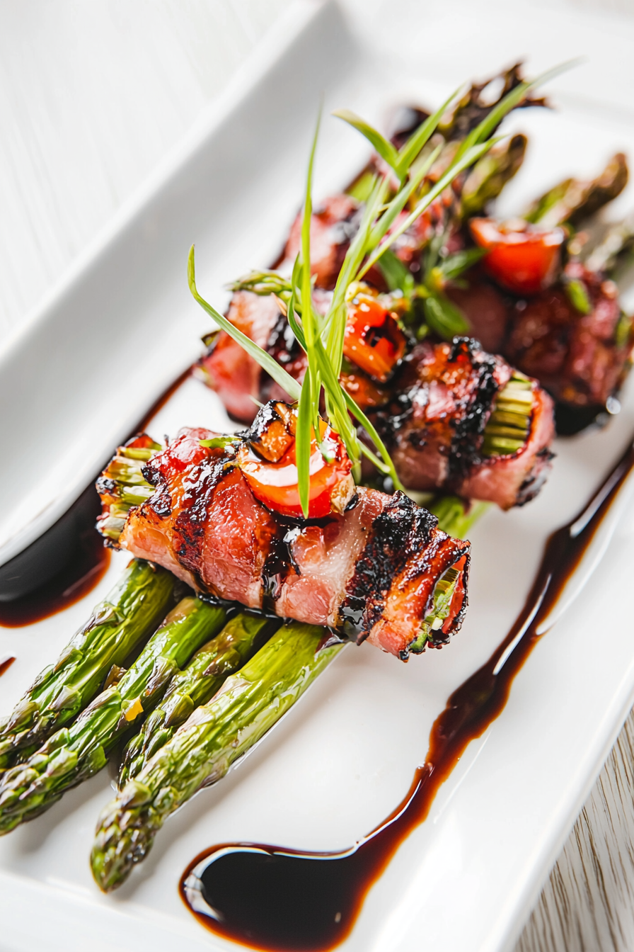 Bacon-Wrapped Asparagus Bundles
