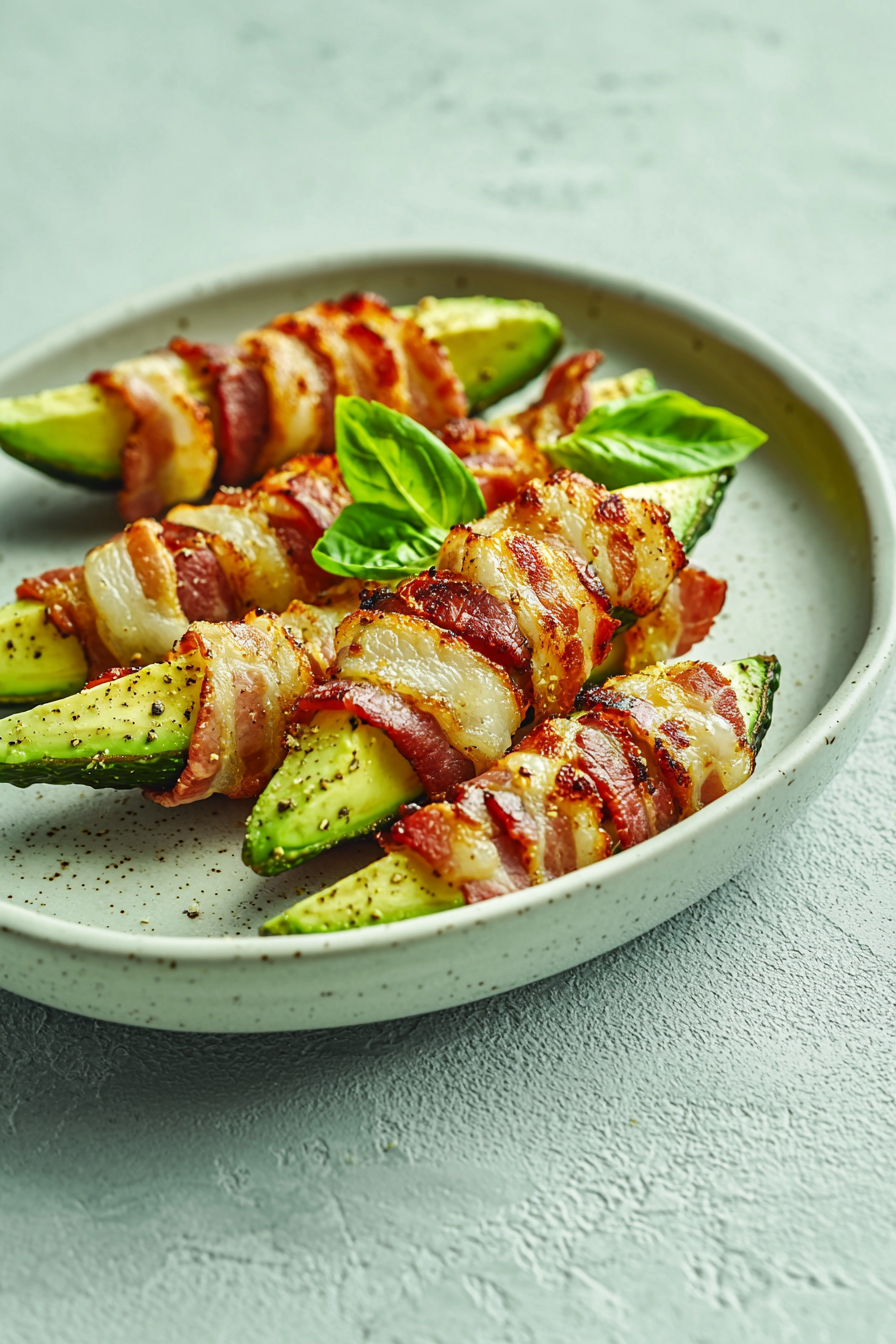 Bacon-Wrapped Avocado Fries