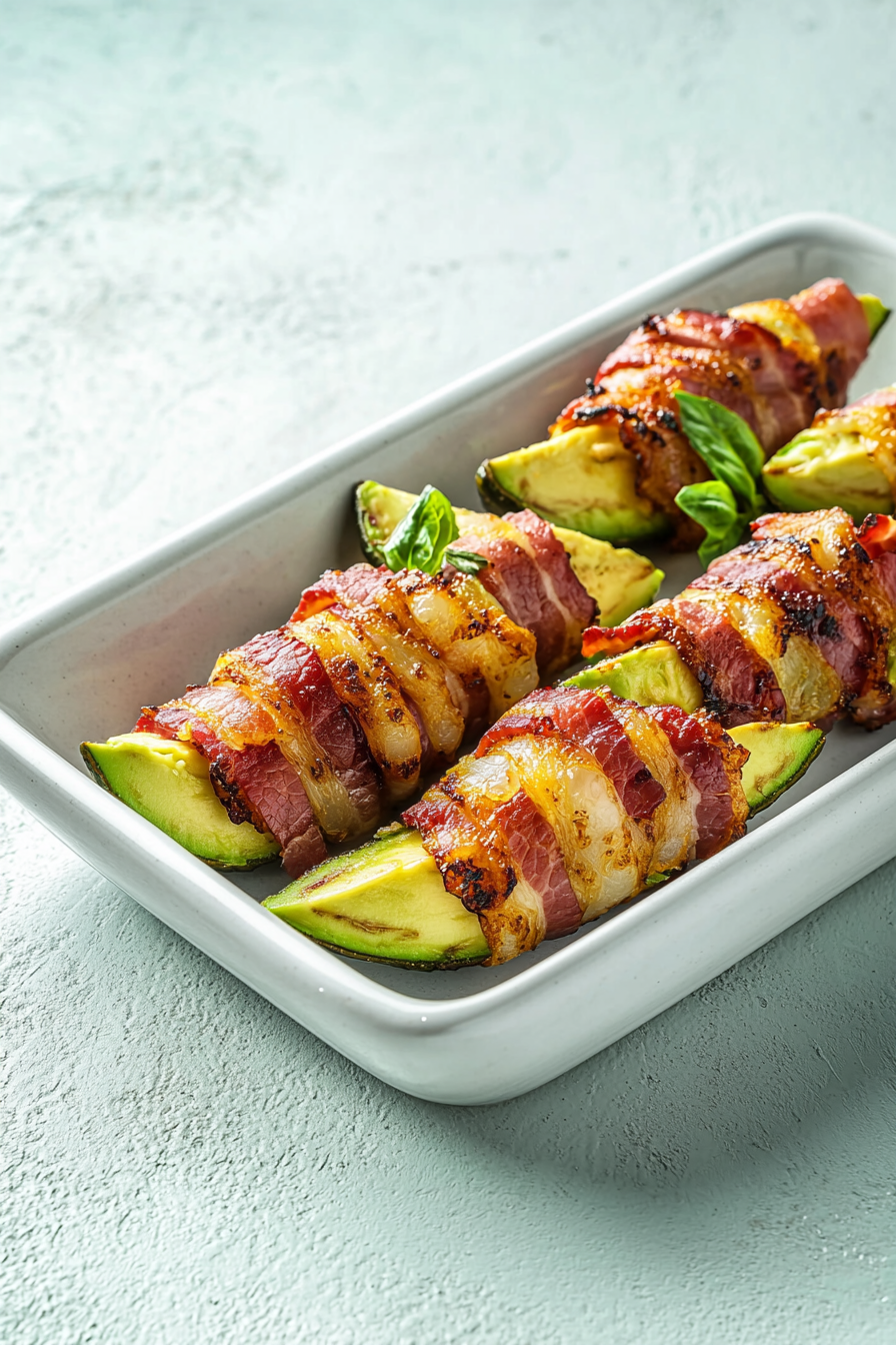 Bacon-Wrapped Avocado Fries