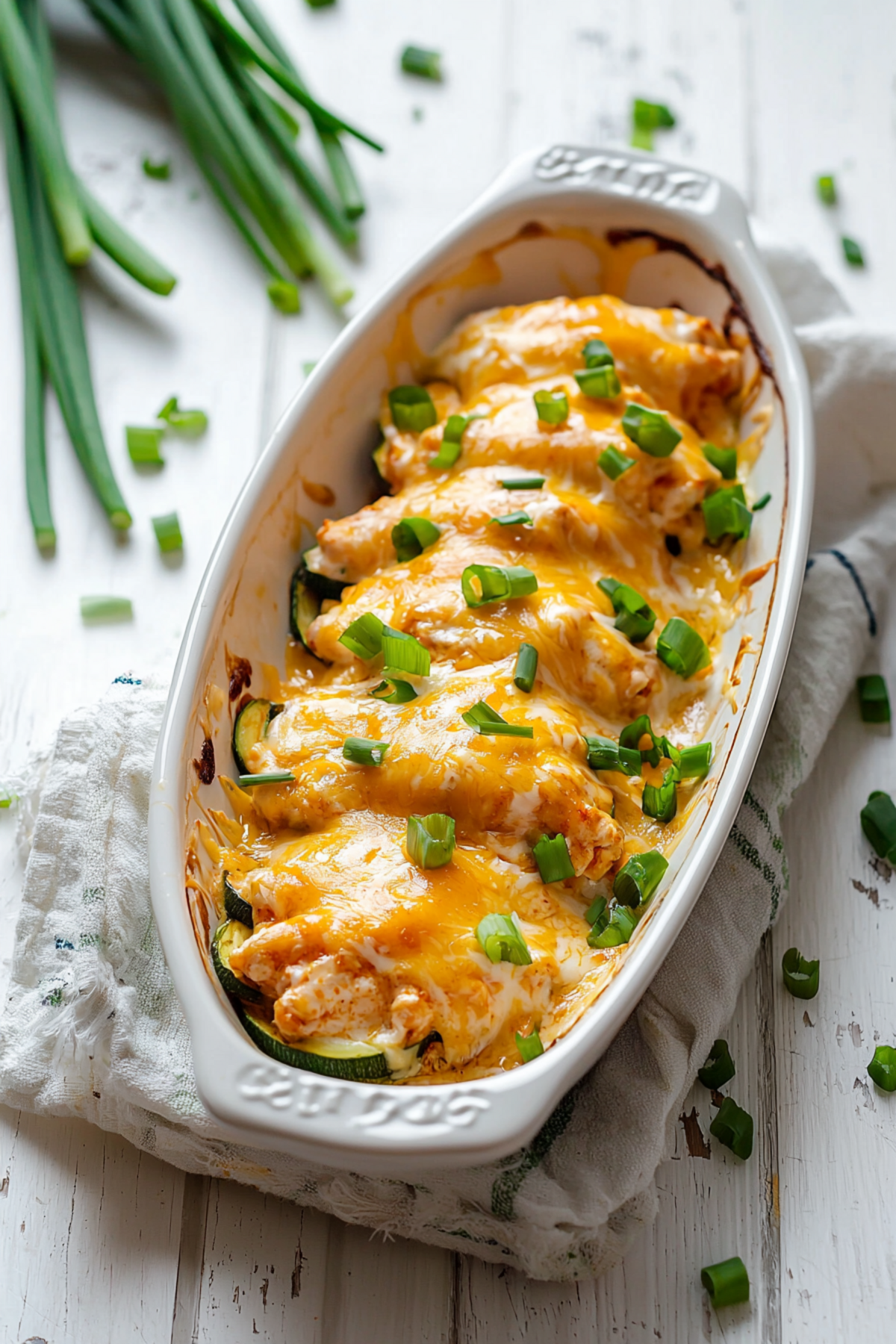 Buffalo Chicken Zucchini Boats_001