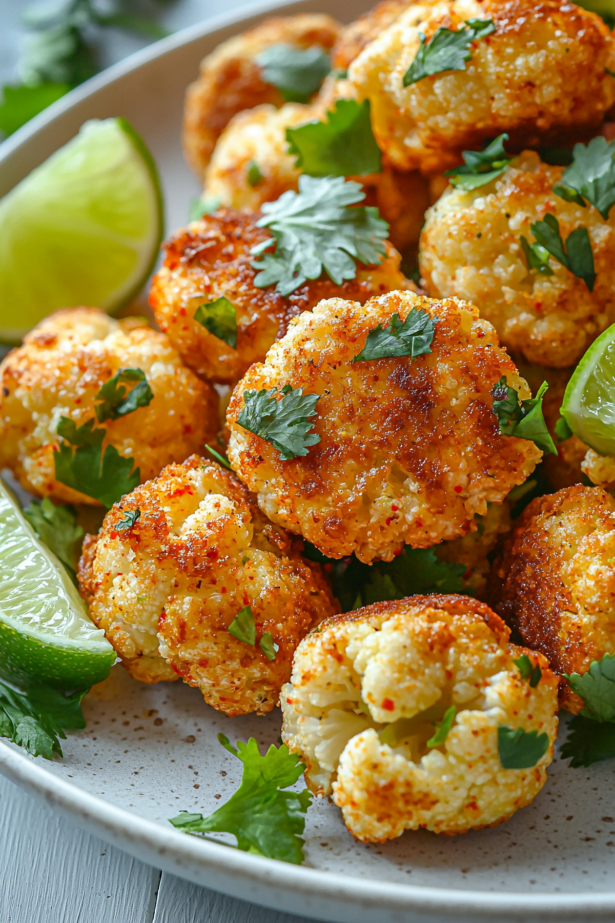 Chili Lime Cauliflower "Rice" Fritters_001