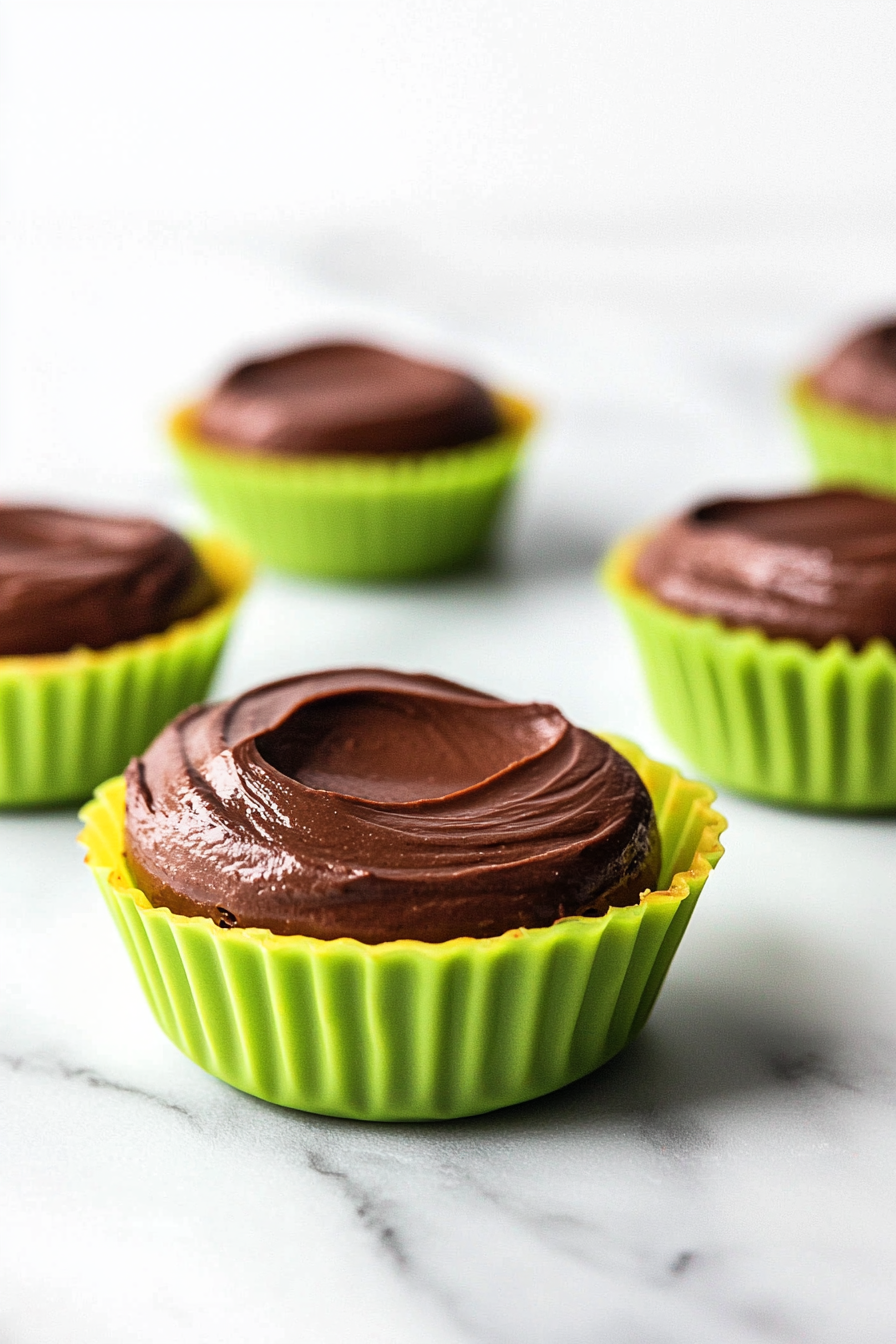 Chocolate Avocado Mousse Fat Bombs Final Product