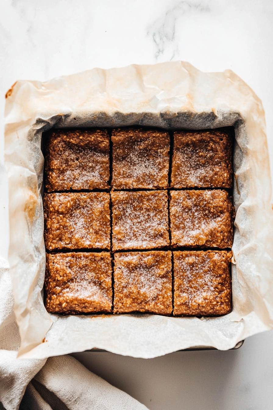 Churro Almond Butter Keto Bars Finished Product