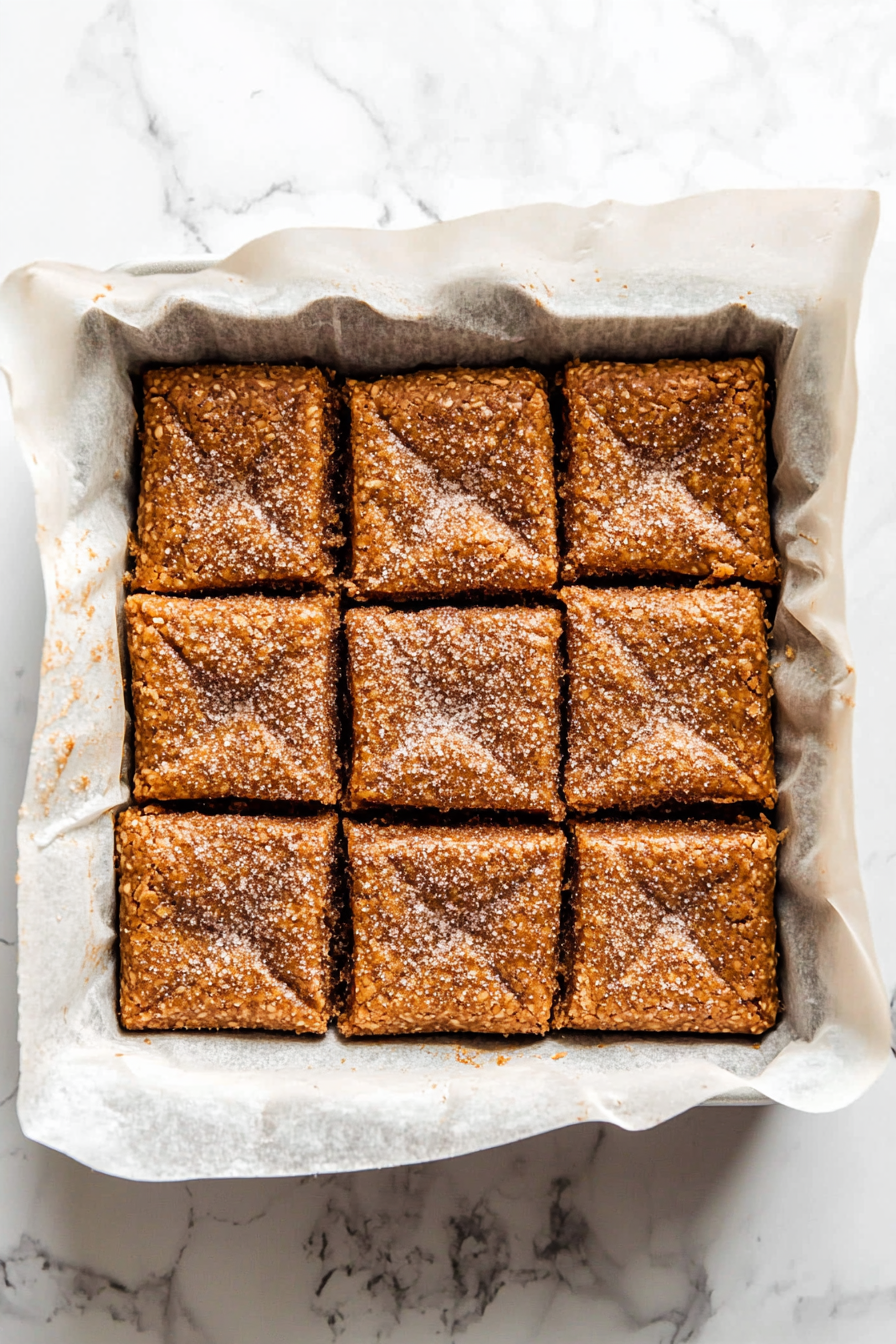 Churro Almond Butter Keto Bars