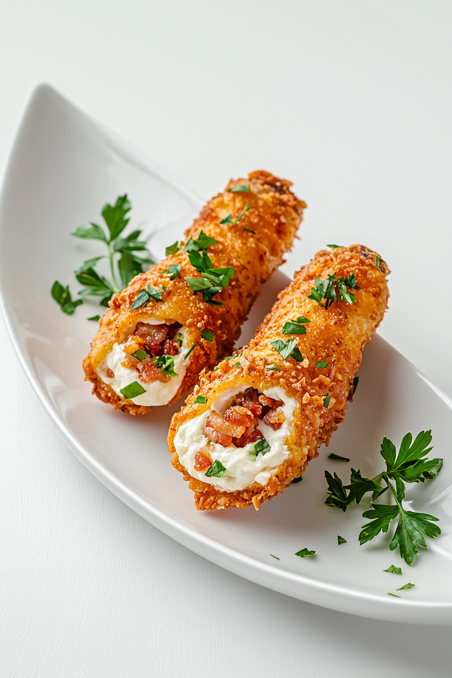 Cream Cheese and Bacon Stuffed Chicken Wings