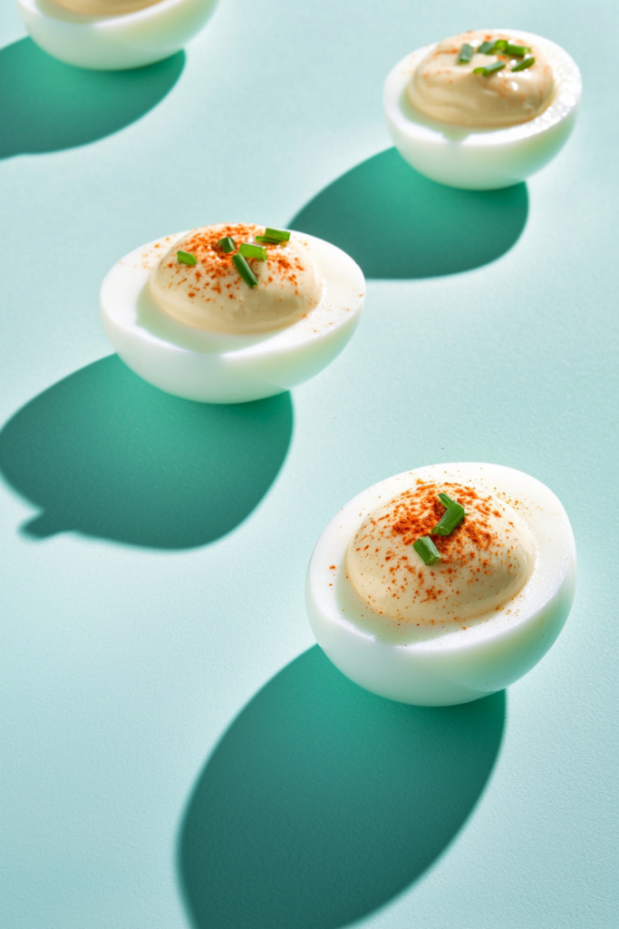 Cream Cheese and Chive Deviled Eggs_001