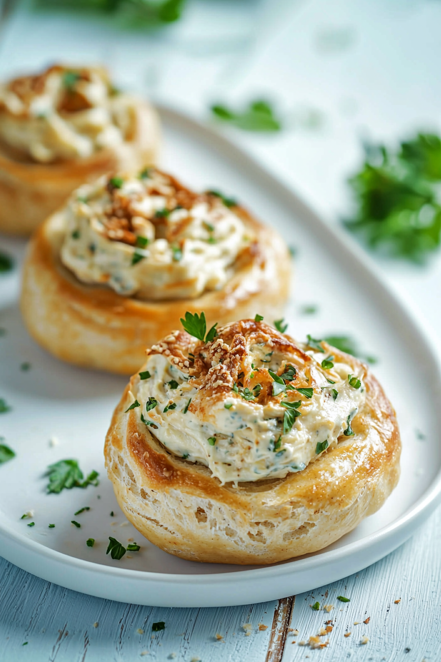 Cream Cheese-Stuffed Keto Bagels