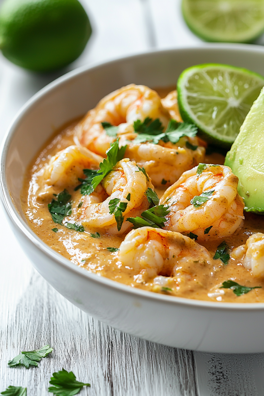 Creamy Shrimp and Avocado Bowls Ingredients