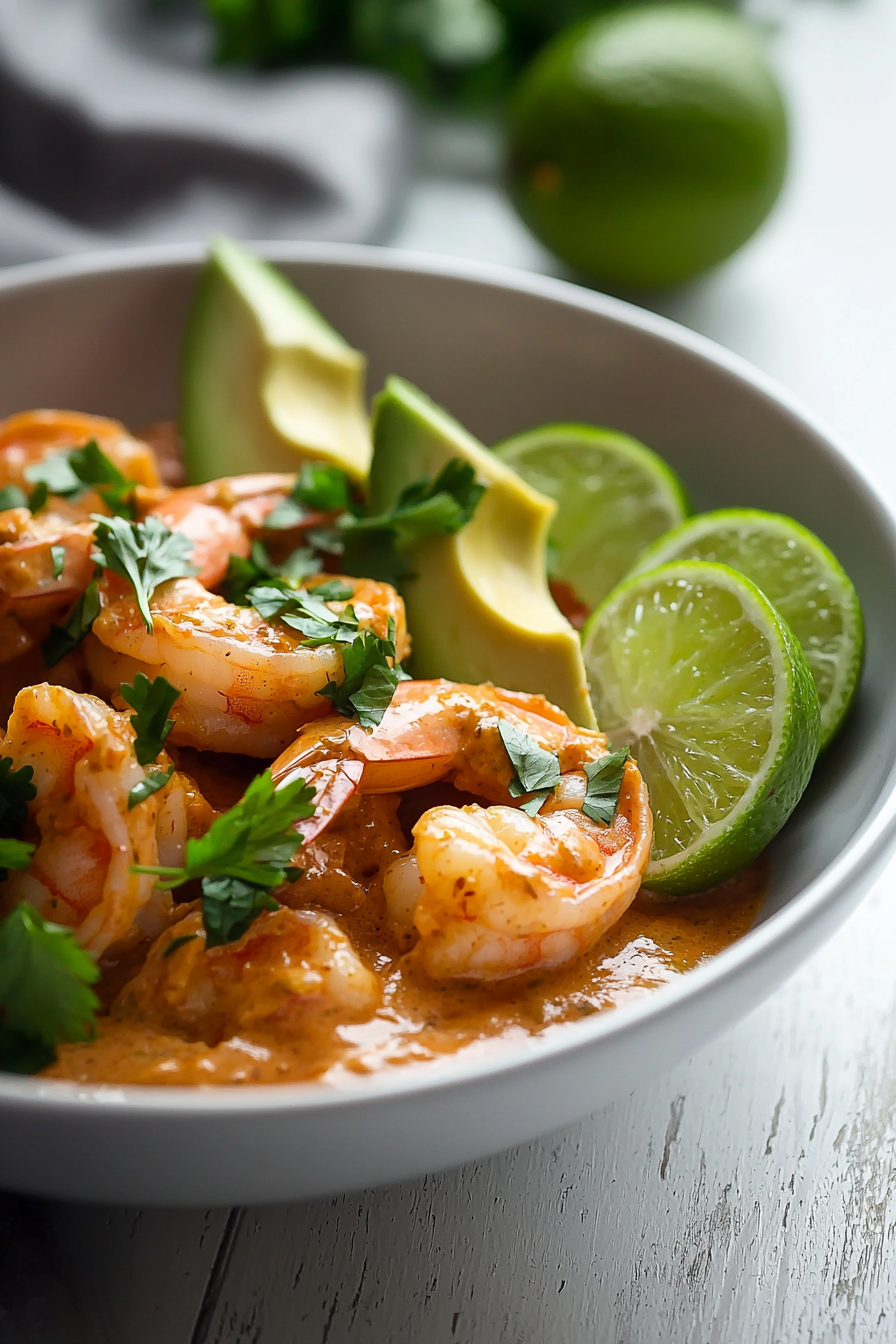 Creamy Shrimp and Avocado Bowls