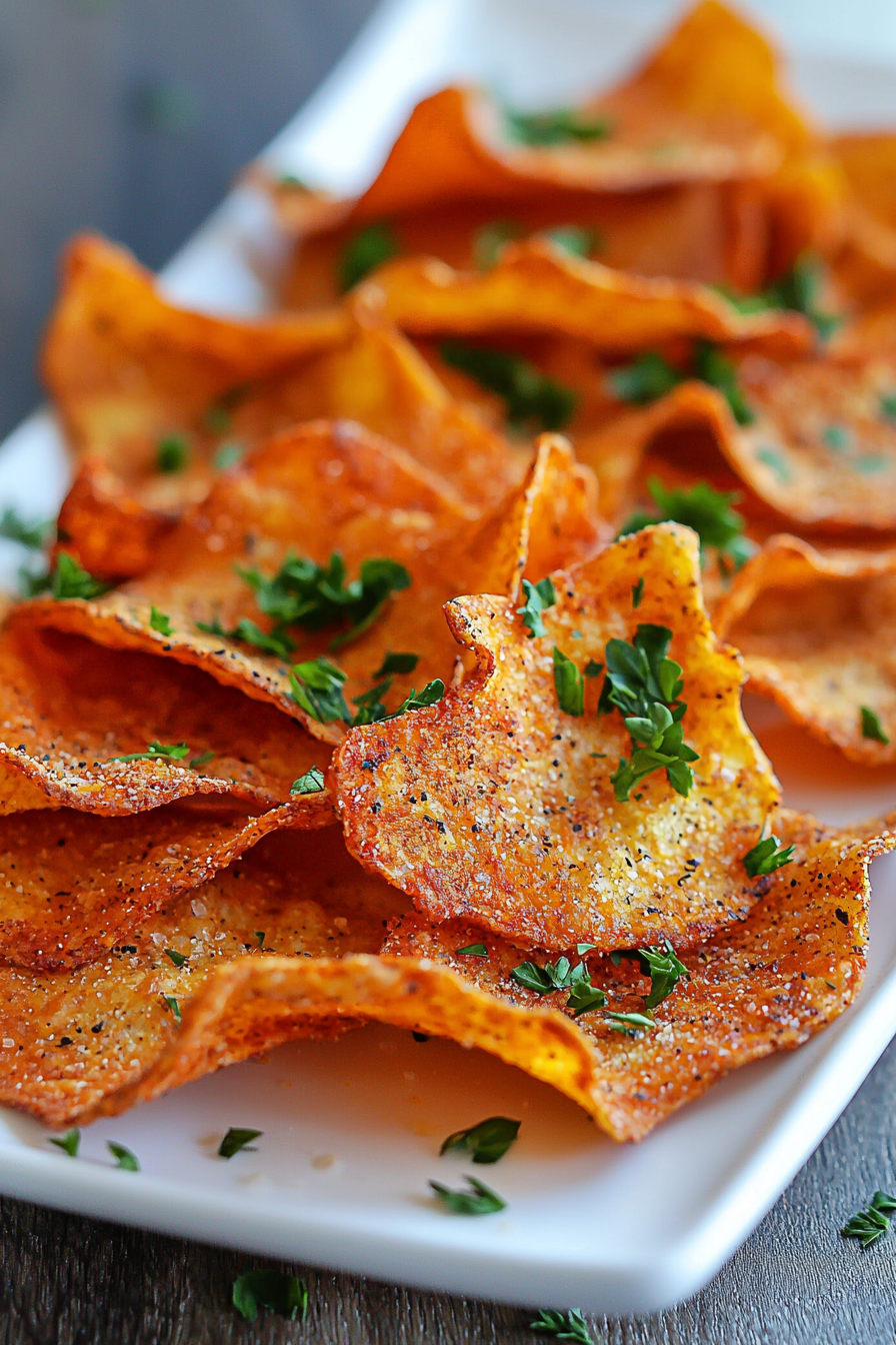 Crispy Keto Eggplant Chips Preparation