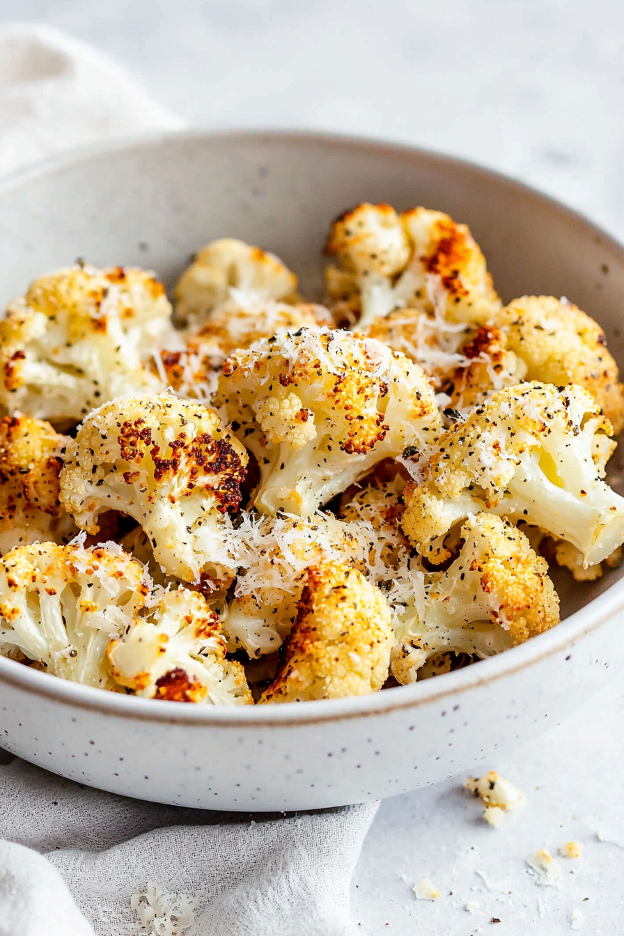 Crispy Parmesan-Crusted Cauliflower Wings
