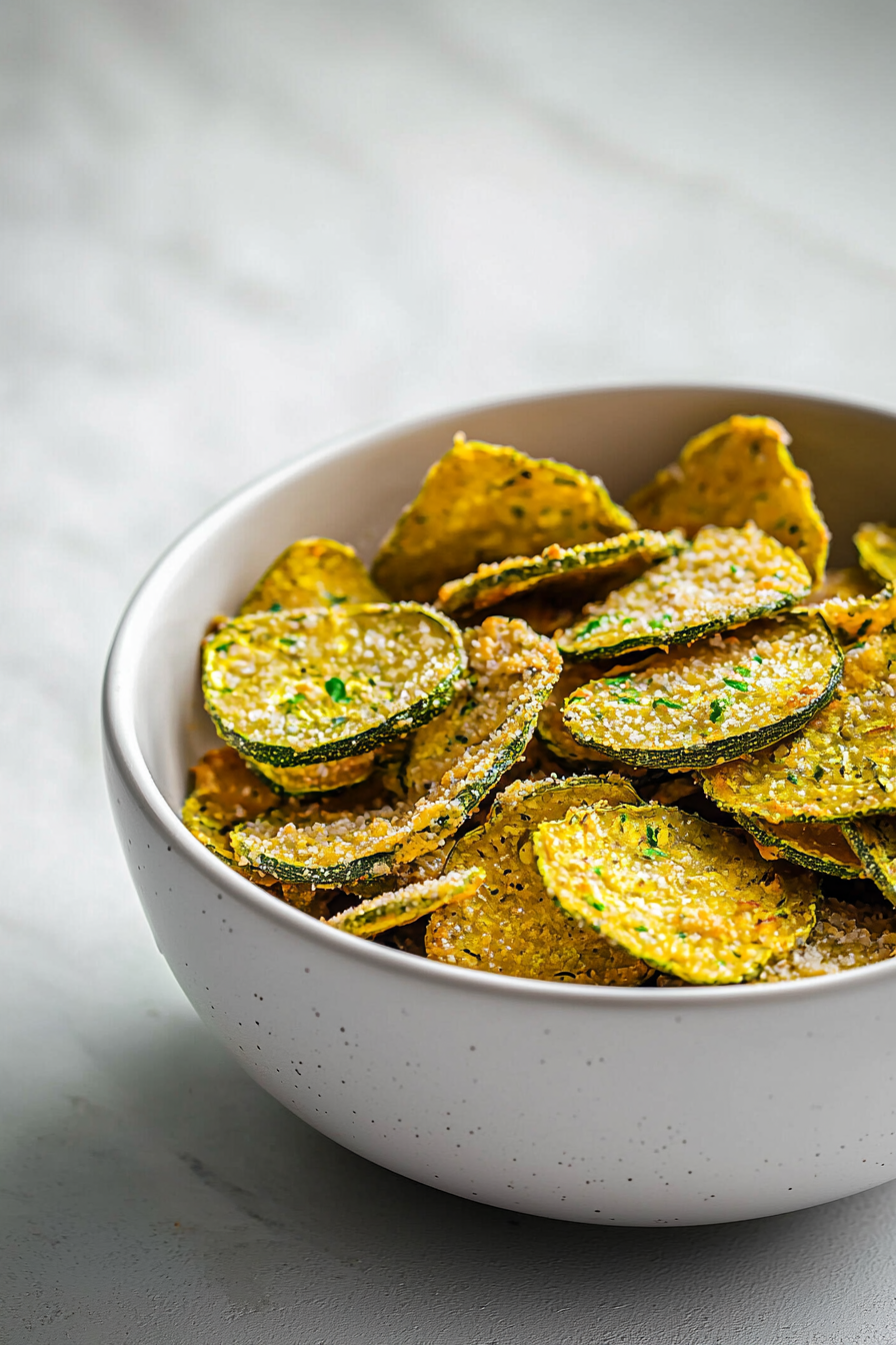 Baking Zucchini Chips