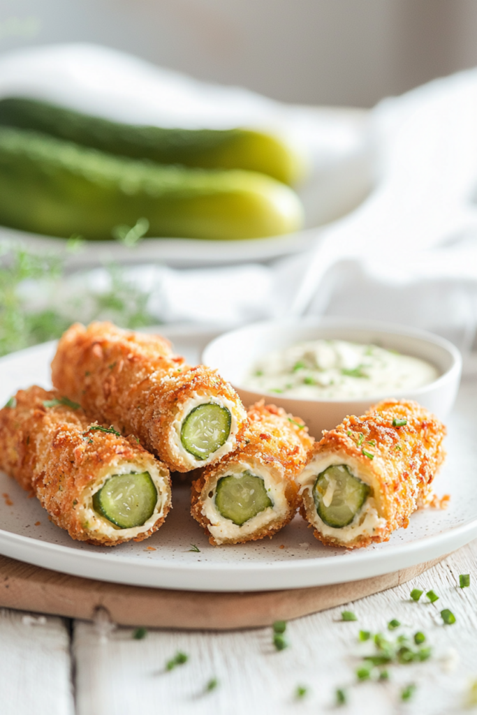 Fried Cheese Pickle Roll-Ups_001