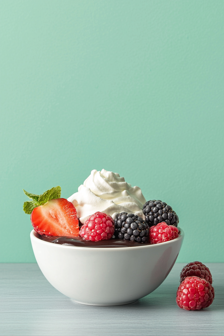 Keto Avocado Chocolate Pudding Preparation
