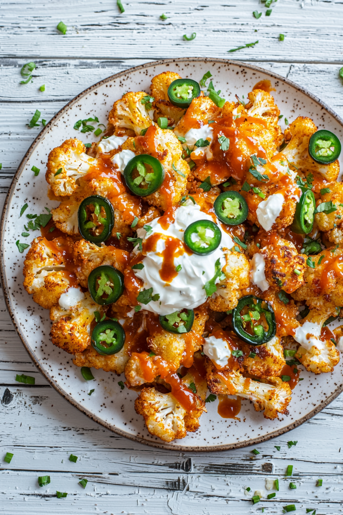 Keto BBQ Cauliflower Nachos_001