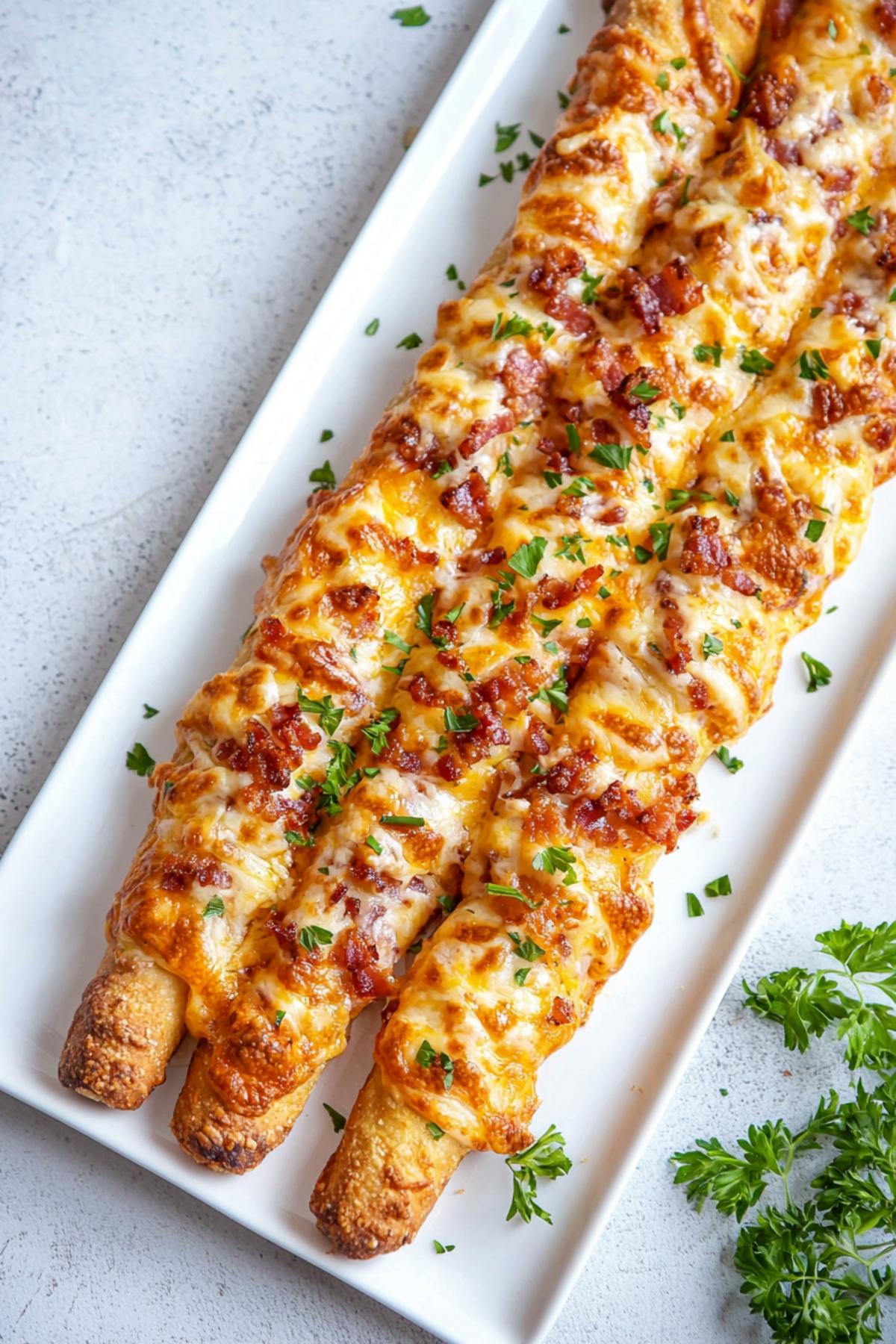 Keto Cheesy Bacon Breadsticks_001