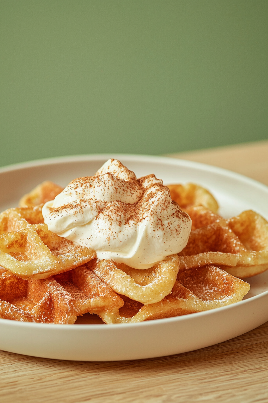 Delicious Keto Churro Waffles