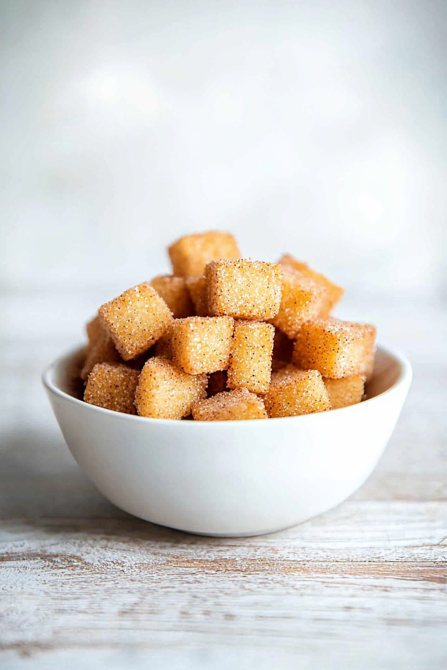 Keto Cinnamon Sugar Pork Rinds
