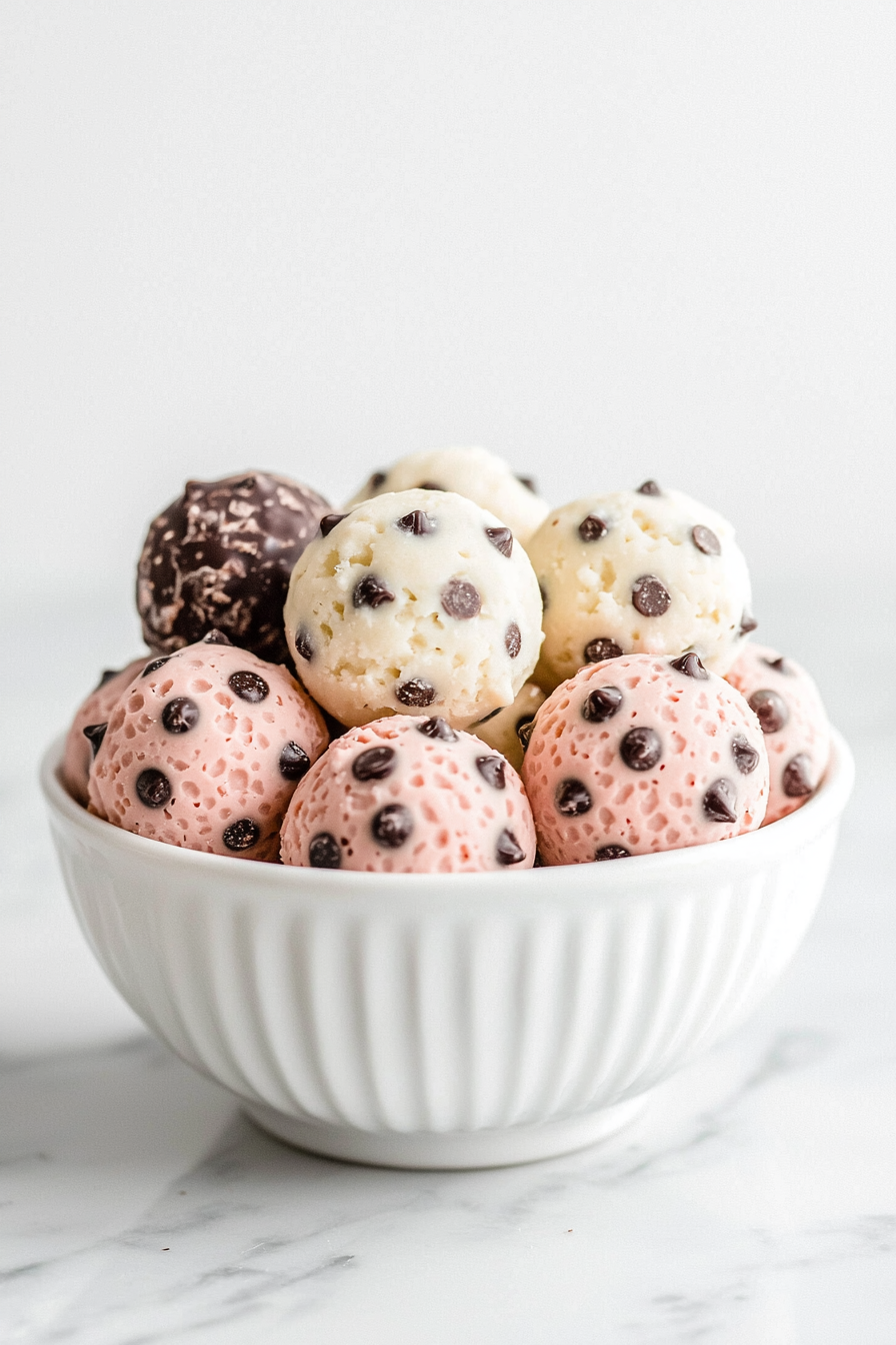 Keto Cookie Dough Fat Bombs Preparation