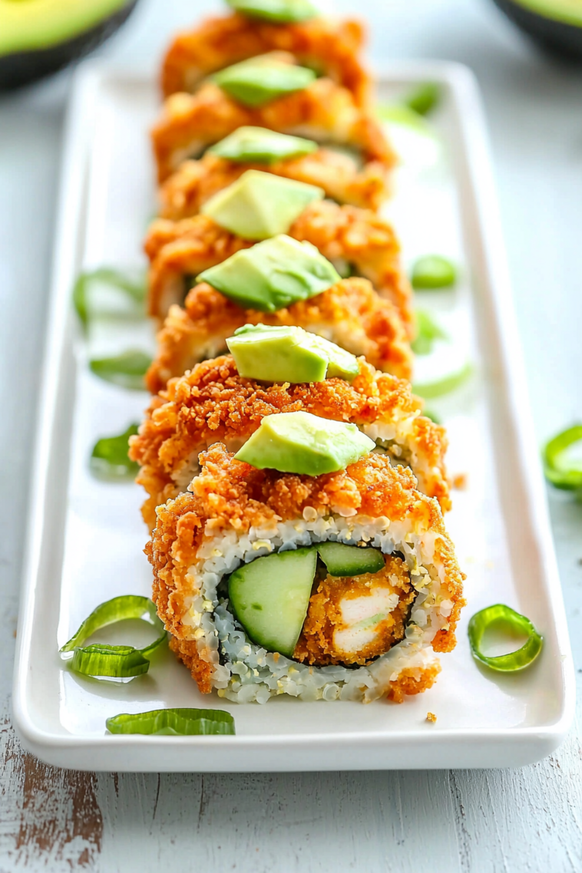 Keto Fried Chicken and Cauliflower Rice Sushi_001