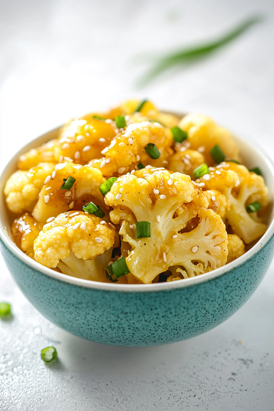 Keto-Friendly Sweet and Sour Cauliflower
