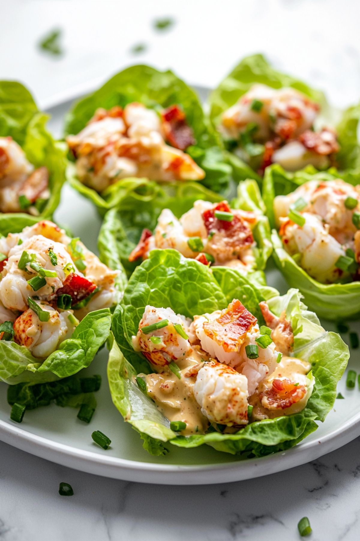 Keto Lobster and Bacon Lettuce Cups_001