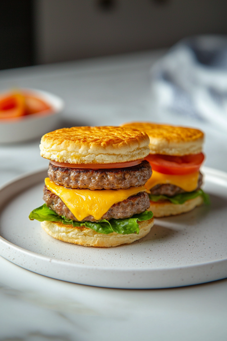 Keto Mini Cheeseburger Sliders_001