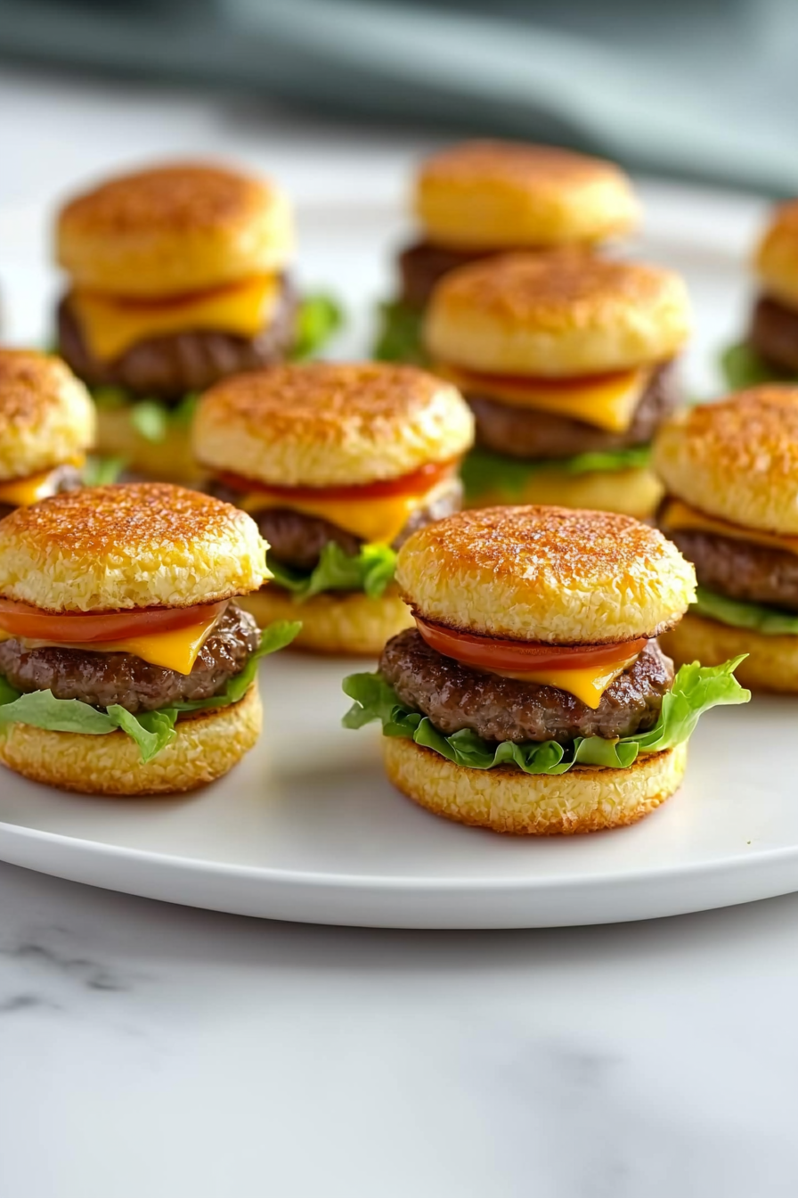Keto Mini Cheeseburger Sliders Ingredients