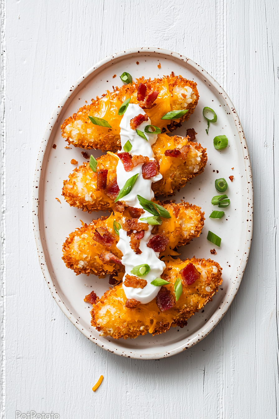 Keto Potato Skins with Cauliflower