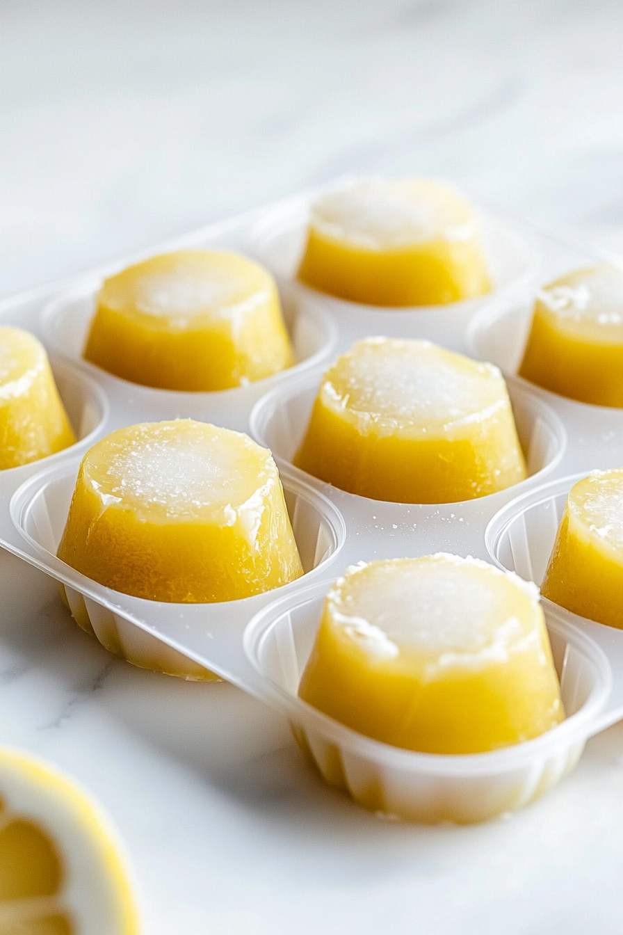 Chilling Lemon Coconut Keto Fat Bombs