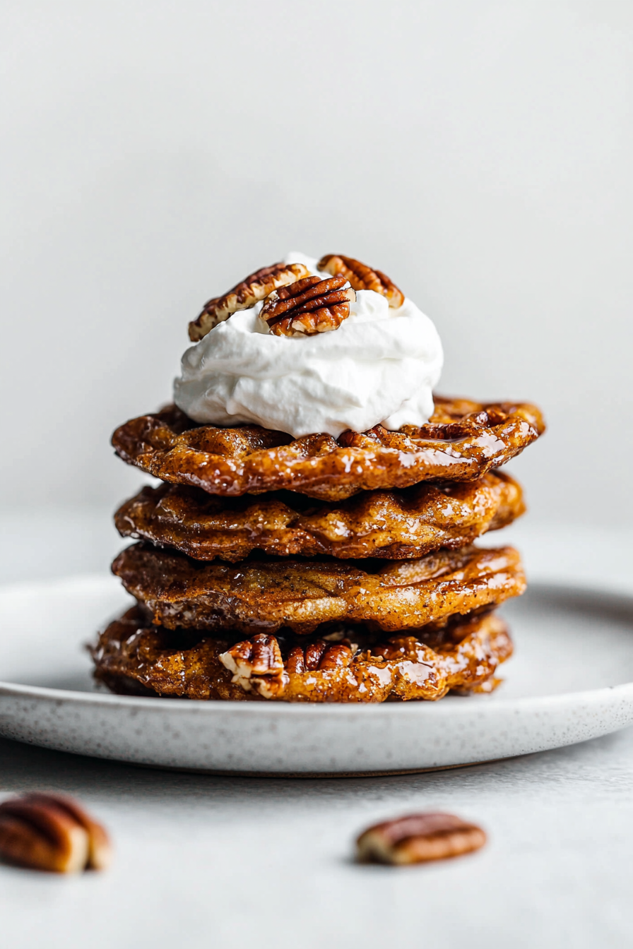 Pecan Pie Chaffles
