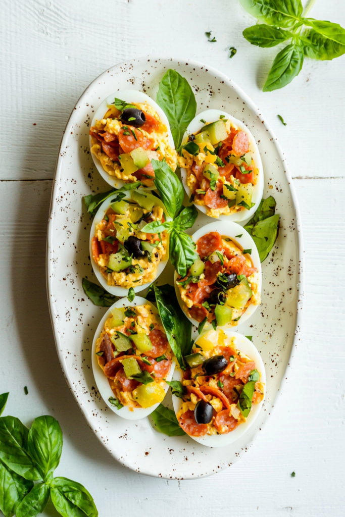 Pizza-Flavored Deviled Eggs_001