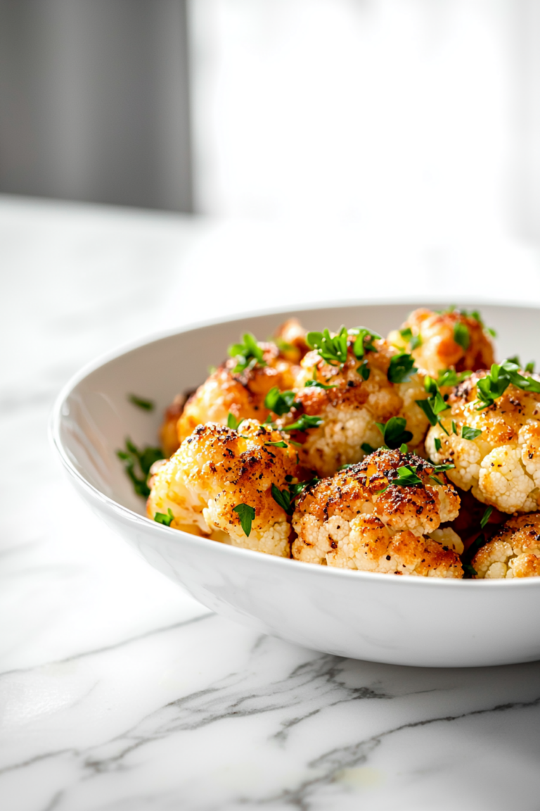 Roasted Cauliflower "Popcorn" with Truffle Oil_001