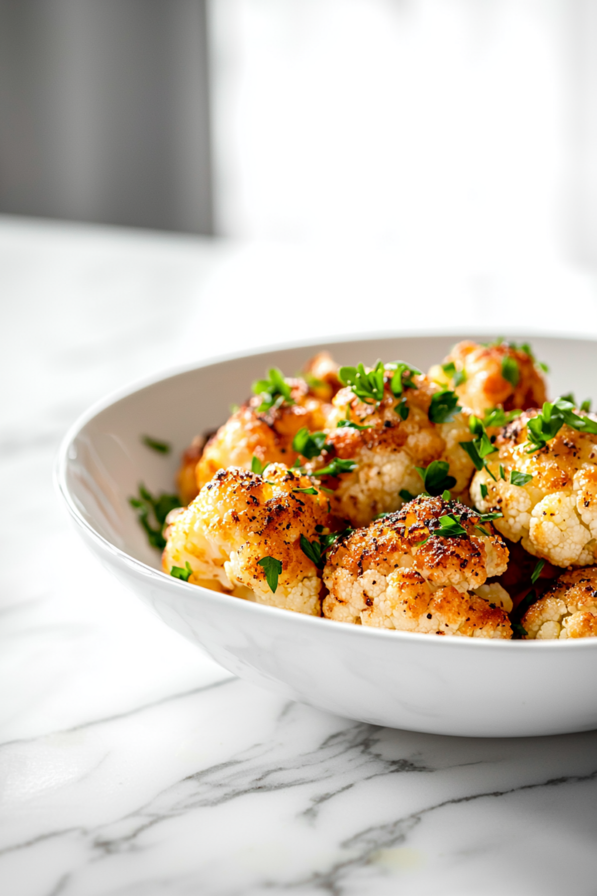 Roasted Cauliflower "Popcorn" with Truffle Oil_001