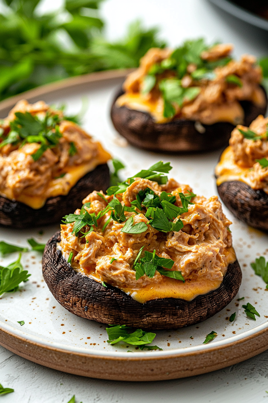Baked Spicy Keto Tuna Melts